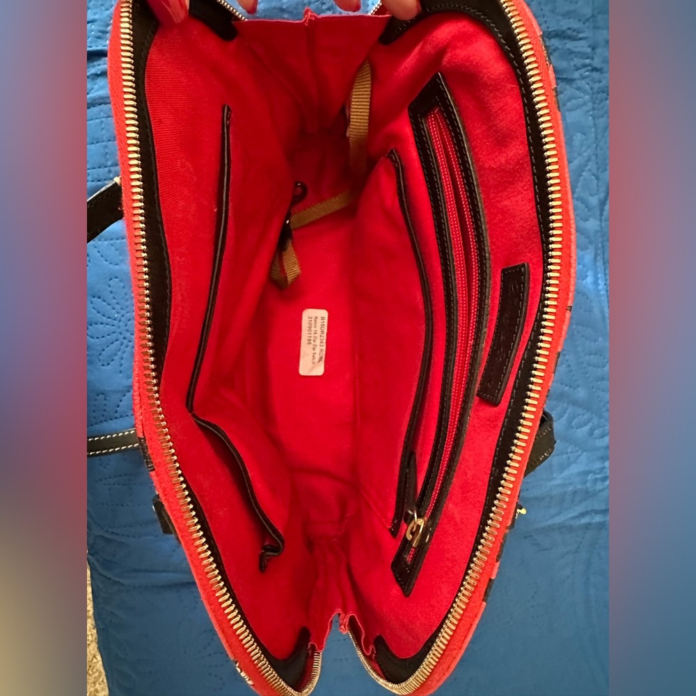 Dooney & Bourke Red Mickey Mouse Satchel DISNEY RETIRED - Picture 4 of 5